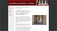 Desktop Screenshot of dorothycarfrae.com